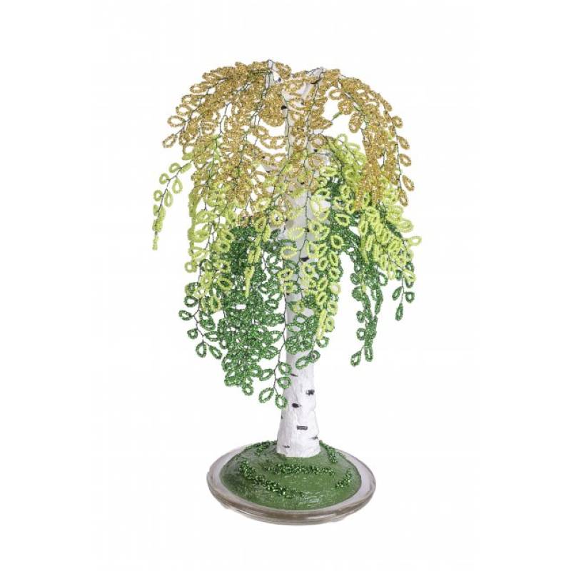 «Светлица» набор для бисероплетения «Осенняя березка»  32x16 см «Светлица» набор для бисероплетения «Осенняя березка»  32x16 см