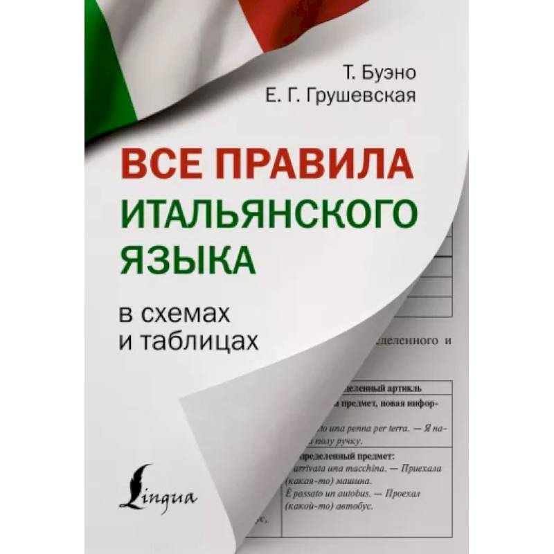 Все правила итальянского языка в схемах и таблицах Все правила итальянского языка в схемах и таблицах