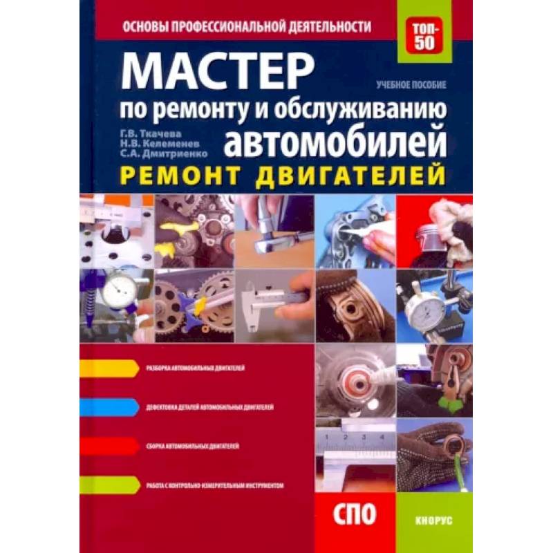 Мастер по ремонту и обслуживанию автомобилей: Ремонт двигателей. Основы профессиональной деятельности