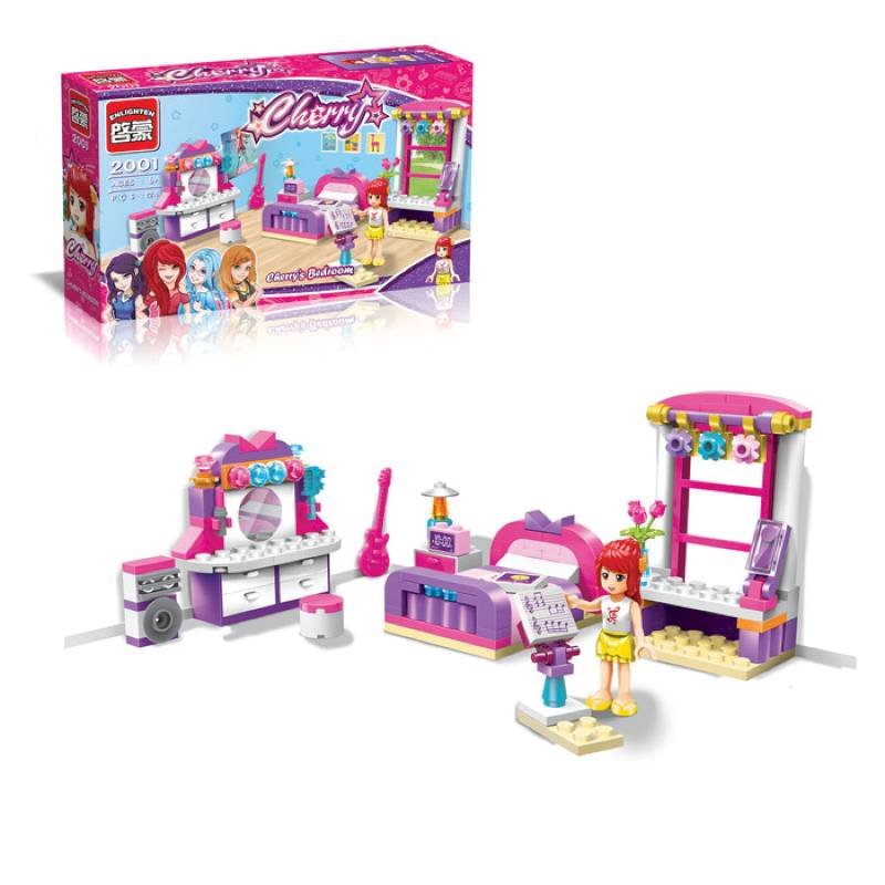 Конструктор Девчонки «Комната девчонки», 124 детали Конструктор Девчонки «Комната девчонки», 124 детали