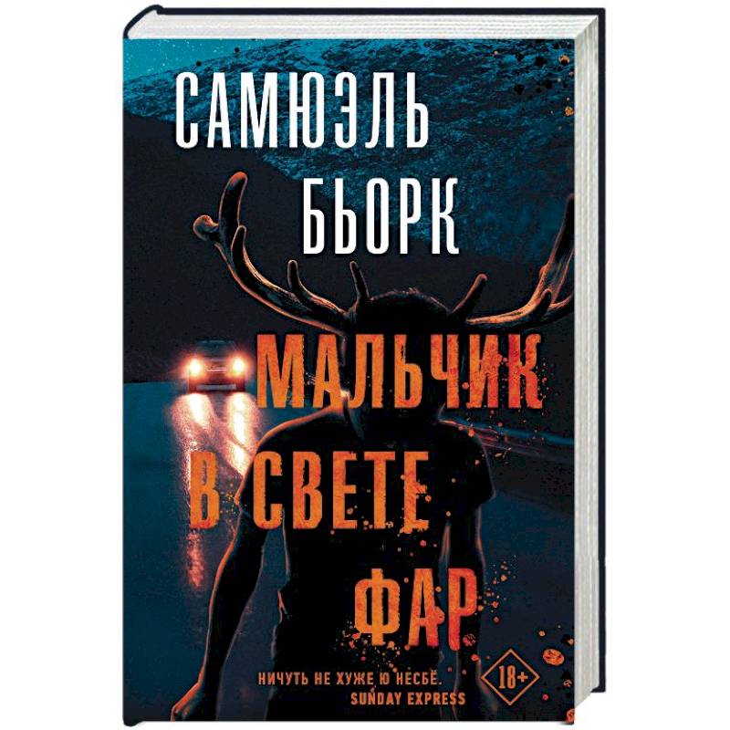 Мальчик в свете фар