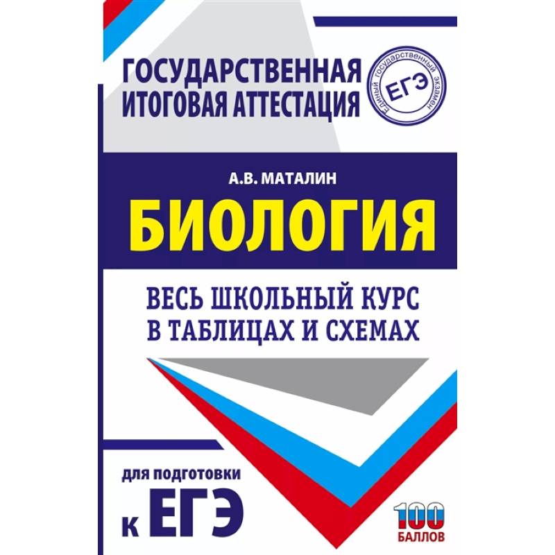 ЕГЭ. Биология. Весь школьный курс в таблицах и схемах для подготовки к единому государственному экзамену ЕГЭ. Биология. Весь школьный курс в таблицах и схемах для подготовки к единому государственному экзамену