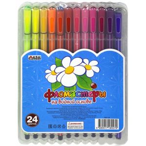 Набор фломастеров на водной основе (24 цвета) (1661-24)