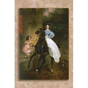 Пазл. Всадница. Художник К. Брюллов