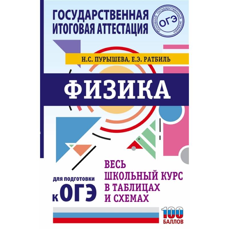 ОГЭ. Физика. Весь школьный курс в таблицах и схемах для подготовки к основному государственному экзамену ОГЭ. Физика. Весь школьный курс в таблицах и схемах для подготовки к основному государственному экзамену