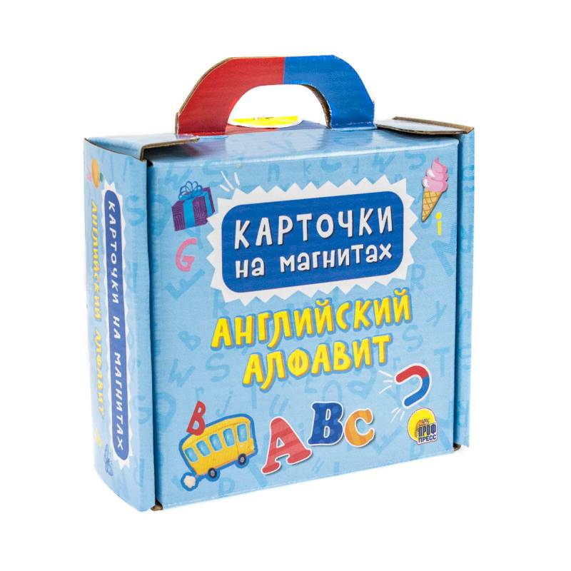 Карточки на магнитах. Английский алфавит Карточки на магнитах. Английский алфавит
