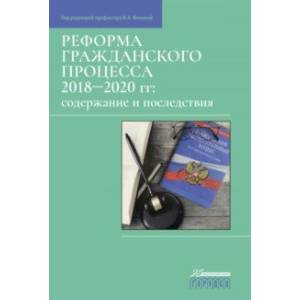 Реформа гражданского процесса 2018–2020 гг. Содержание и последствия Реформа гражданского процесса 2018–2020 гг. Содержание и последствия