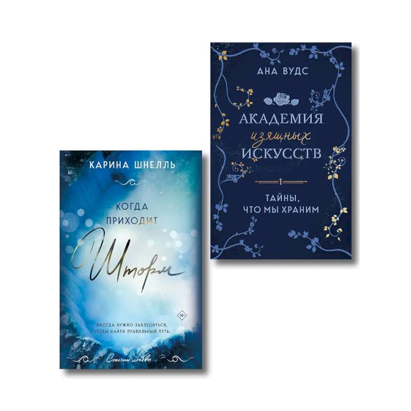 Комплект из 2-х книг (Тайны, что мы храним + Когда приходит шторм)