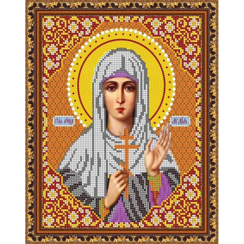 «Светлица» набор для вышивания бисером 8726 «Св. Мученица Лидия» бисер Чехия 19x24см