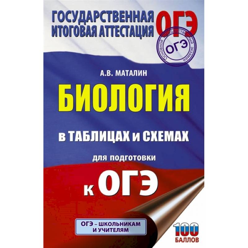 Биология в таблицах и схемах для подготовки к ОГЭ Биология в таблицах и схемах для подготовки к ОГЭ