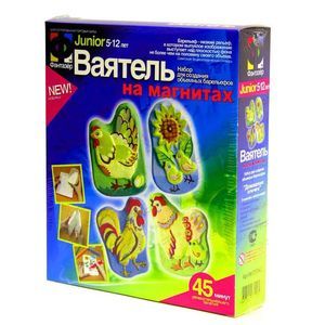 Ваятель. Набор для создания объемных барельефов на магнитах 'Домашние птички'