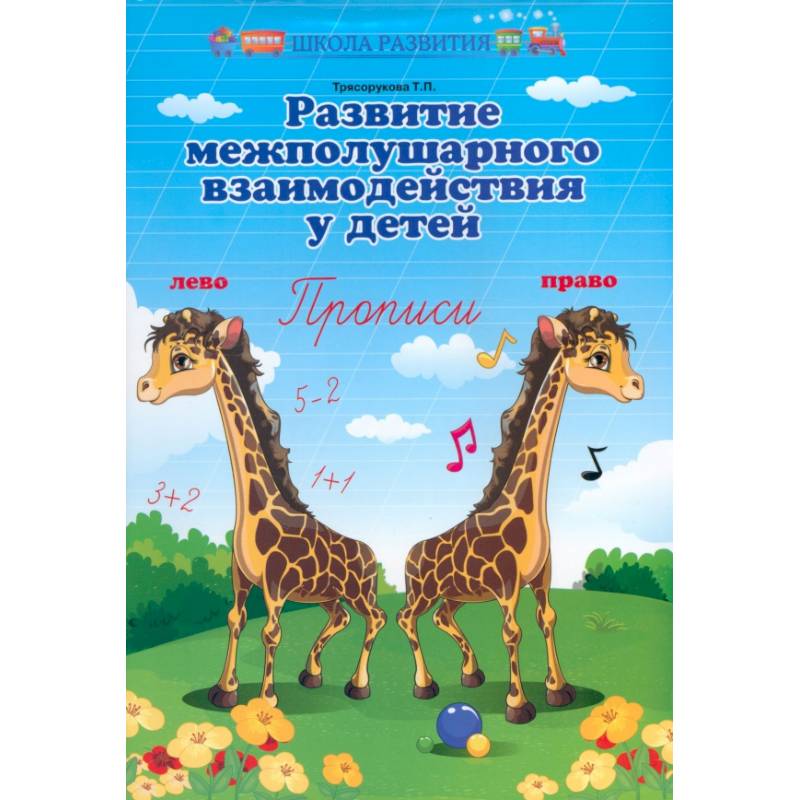 Развитие межполушарного взаимодействия у детей. Прописи Развитие межполушарного взаимодействия у детей. Прописи