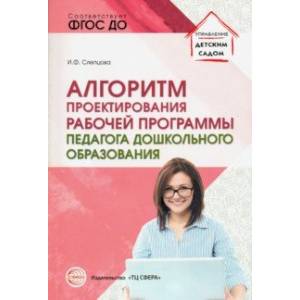 Алгоритм проектирования рабочей программы педагога дошкольного образования Алгоритм проектирования рабочей программы педагога дошкольного образования