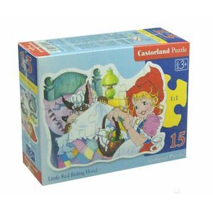 Puzzle-15 В-015030 Красная Шапочка