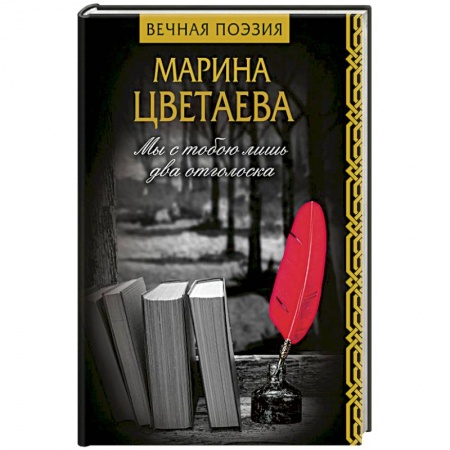 Русская поэзия, книга Мы с тобою лишь два отголоска купить по скидке