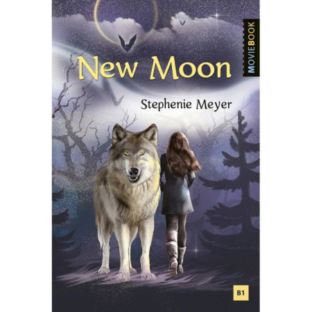 Чтение на английском языке, книга New Moon = Новолуние. Книга для чтения на английском языке. Уровень В1 купить по скидке