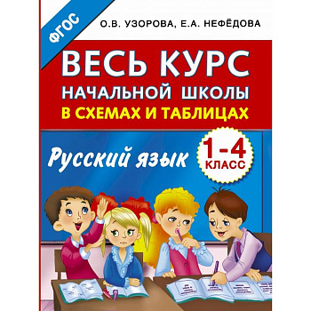 Весь курс начальной школы в схемах и таблицах. Русский язык. 1-4-й классы