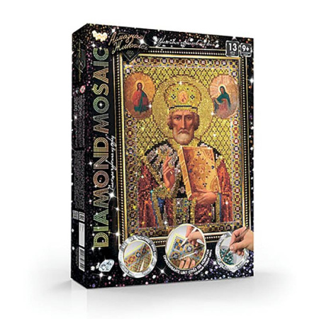 Набор креативного творчества Diamond Mosaic 'Николай Чудотворец' малый