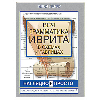 Вся грамматика иврита в схемах и таблицах Вся грамматика иврита в схемах и таблицах