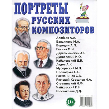 Портреты русских композиторов Портреты русских композиторов