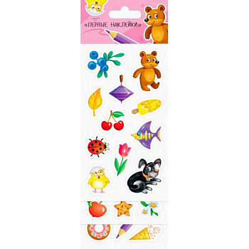 Набор наклеек Первые наклейки