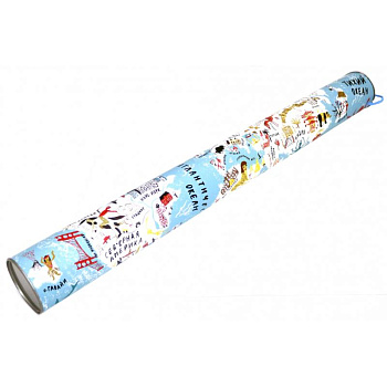 Карта 'МИР' в тубусе (11252) Карта 'МИР' в тубусе (11252)