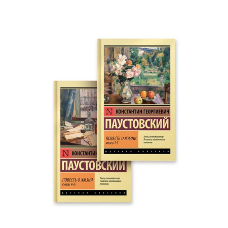 Русская классика, книга Повесть о жизни (комплект из 2-х книг) купить по скидке