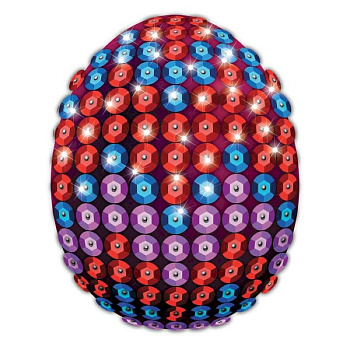 Набор для декорирования пасхального яйца пайетками № 3