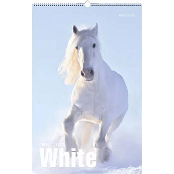 Календарь настенный перекидной на 2023 год. White 1