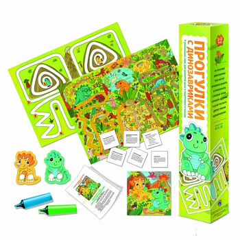 Игра 'Прогулки с динозавриками' Игра 'Прогулки с динозавриками'